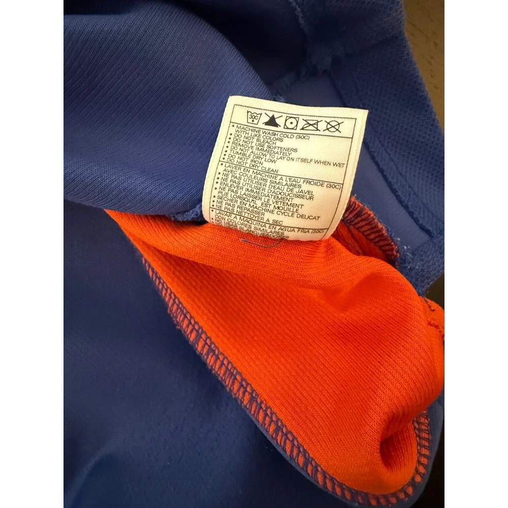 Nike x University Florida Gators Shirt Mens XXL Dri-FIT Blue/Orange Short Sleeve